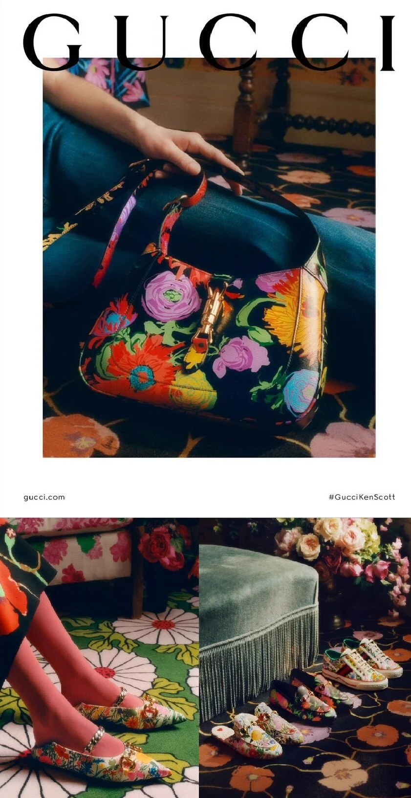 Gucci X Ken Scott Spring 2021 Celebrates Flower Power on Steroids